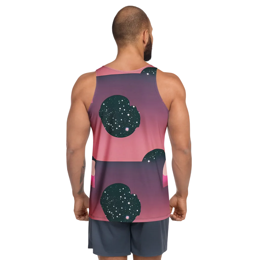 Dreamscape Horizon on Men's Tank Top — Back