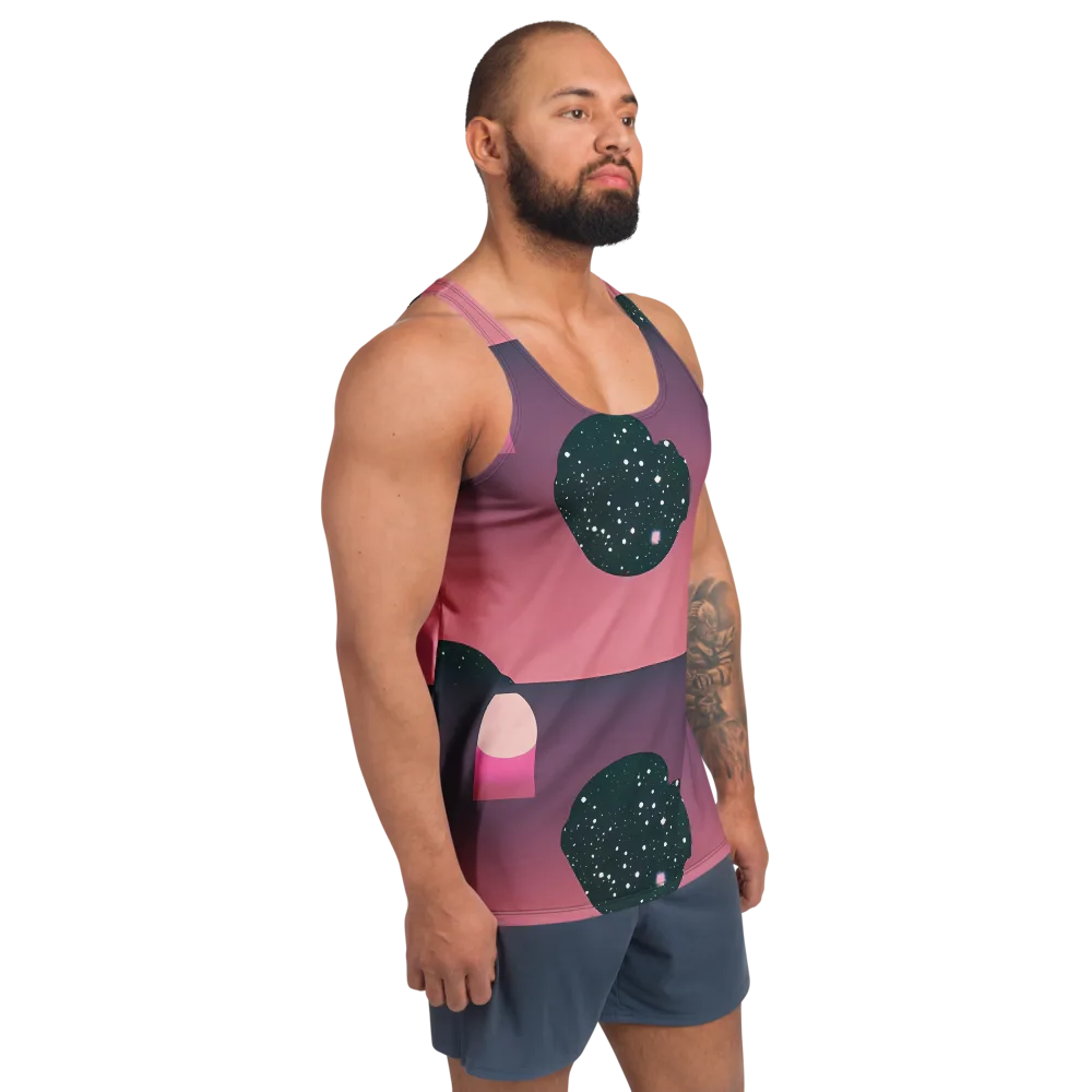 Dreamscape Horizon on Men's Tank Top — Right Front