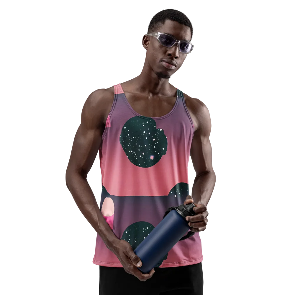 Dreamscape Horizon on Men's Tank Top — Front