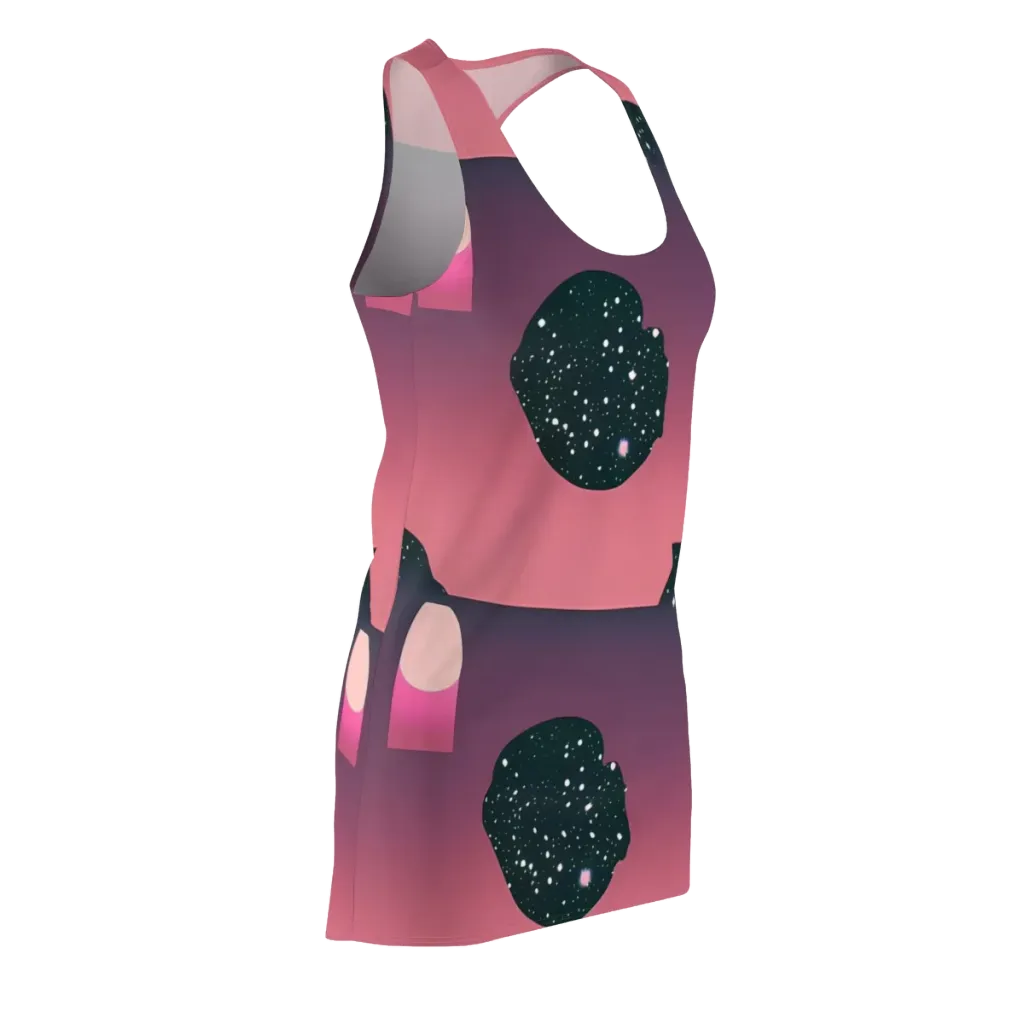 Dreamscape Horizon on Racerback Dress — Front Side