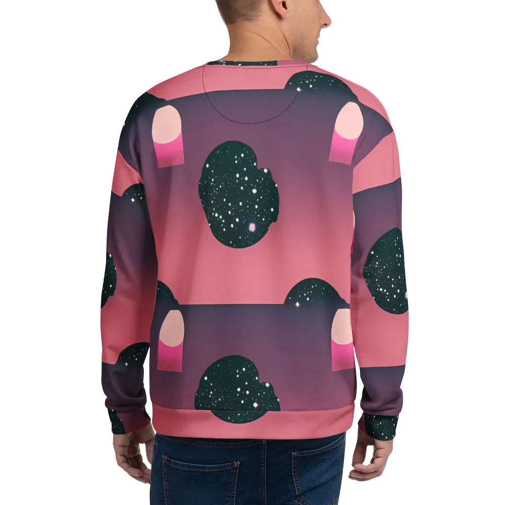 Dreamscape Horizon on Sweatshirt — Back
