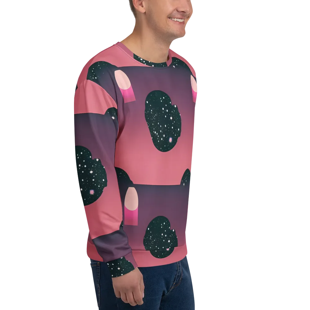 Dreamscape Horizon on Sweatshirt — Right Front
