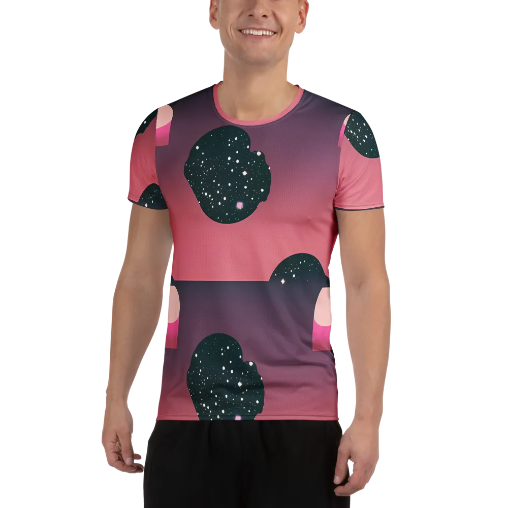 Dreamscape Horizon on Men's Athletic T-Shirt — Front