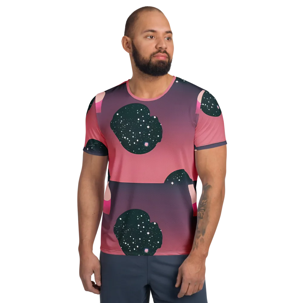 Dreamscape Horizon on Men's Athletic T-Shirt — Front