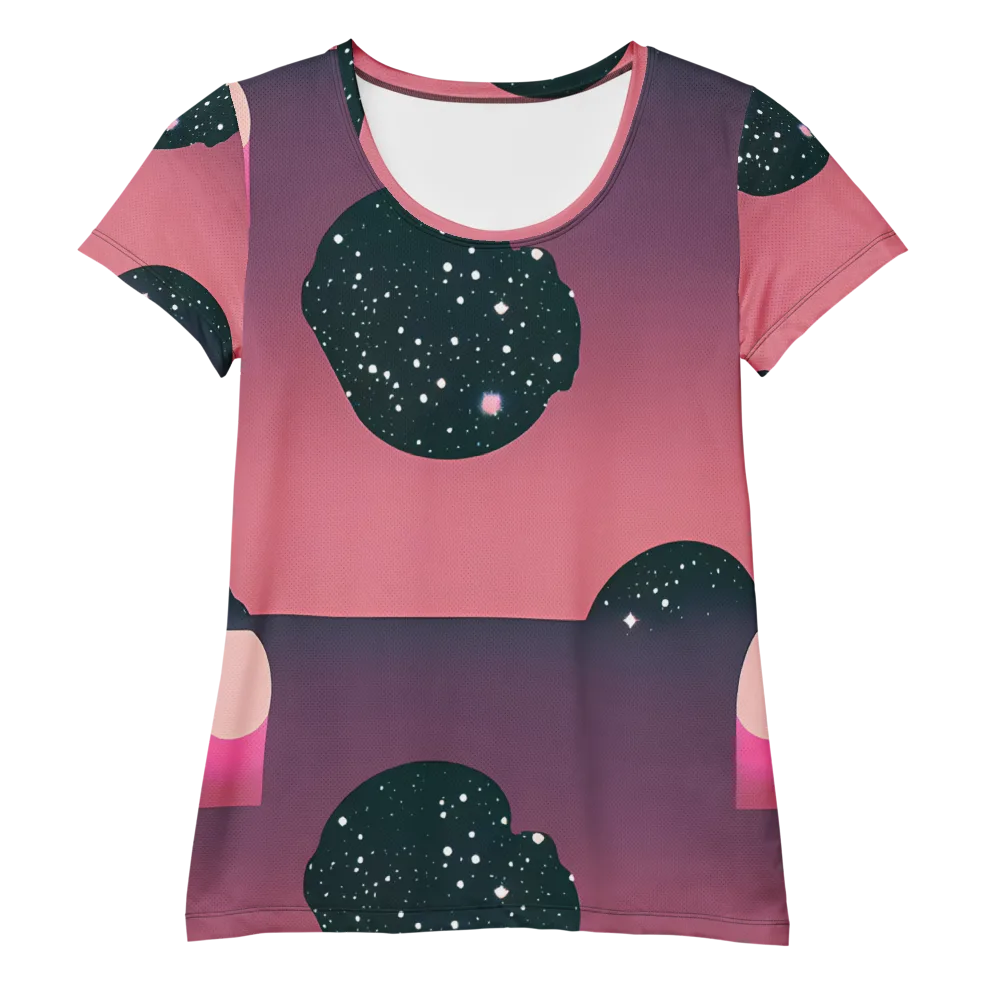 Dreamscape Horizon on Women's Athletic T-Shirt — Front