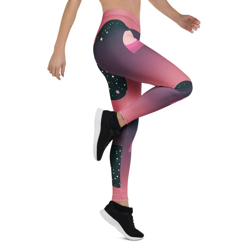 Dreamscape Horizon on Leggings — Right