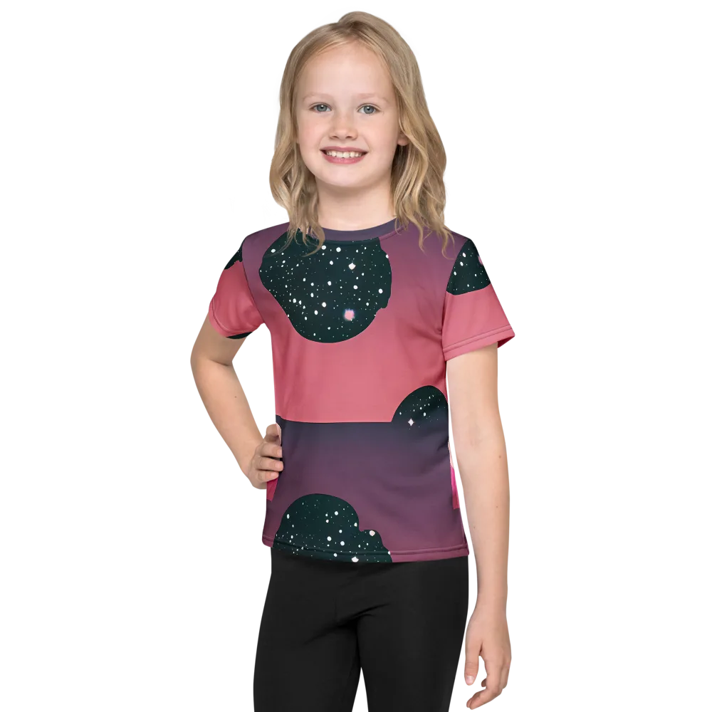 Dreamscape Horizon on Kids Crew Neck T-Shirt — Front