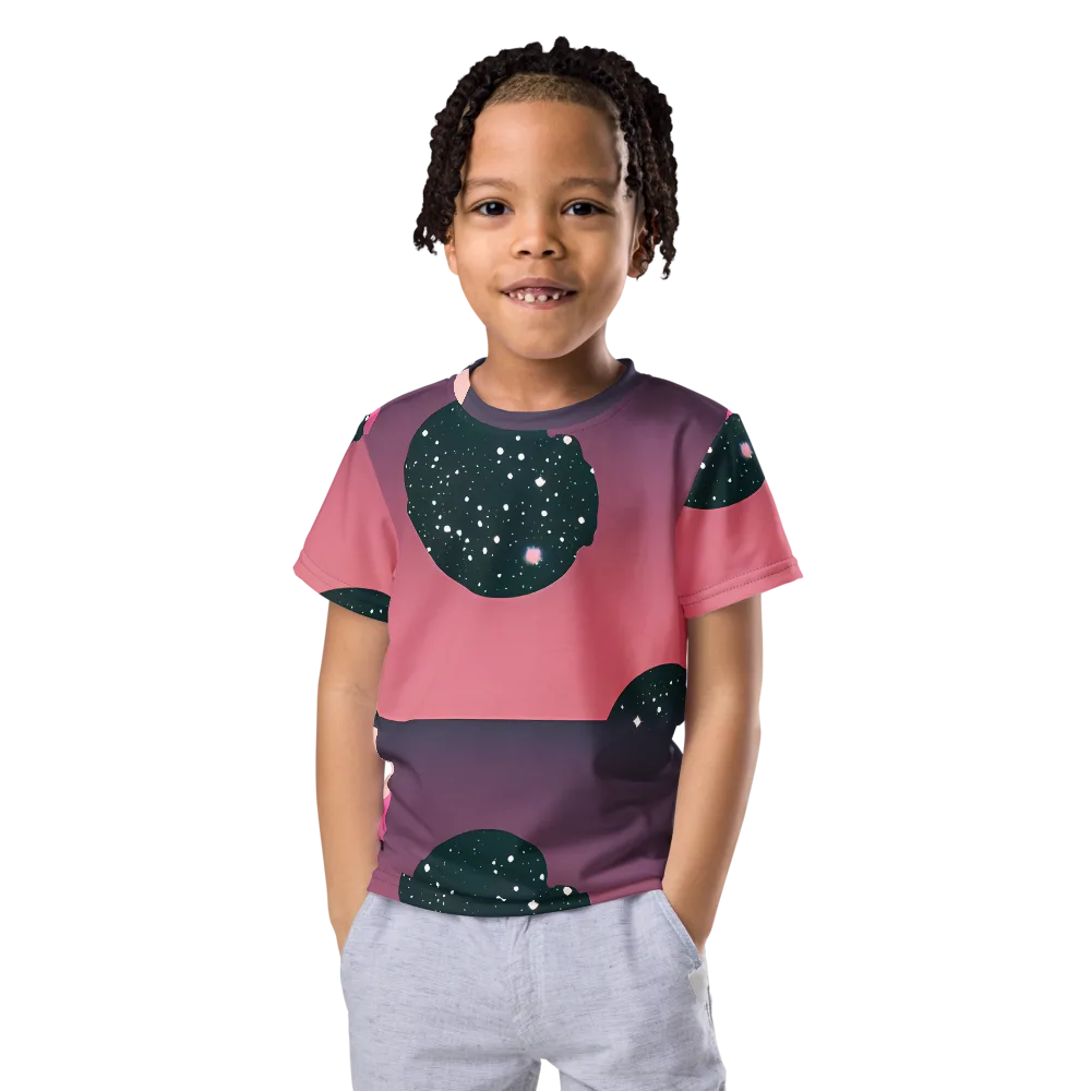 Dreamscape Horizon on Kids Crew Neck T-Shirt — Front