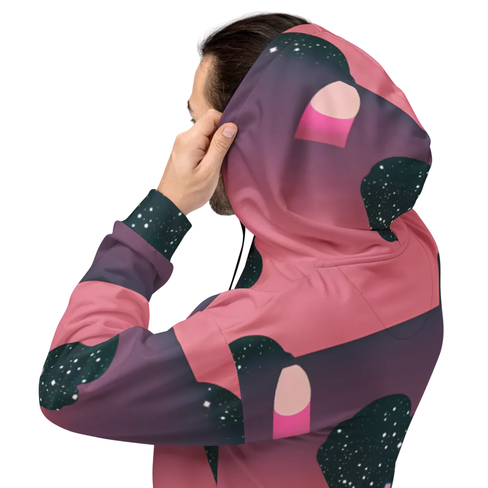 Dreamscape Horizon on Hoodie — Back