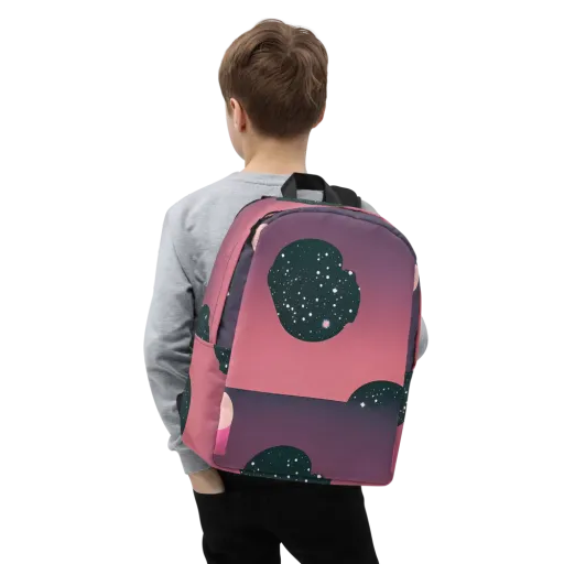 Dreamscape Horizon on a Minimalist Backpack