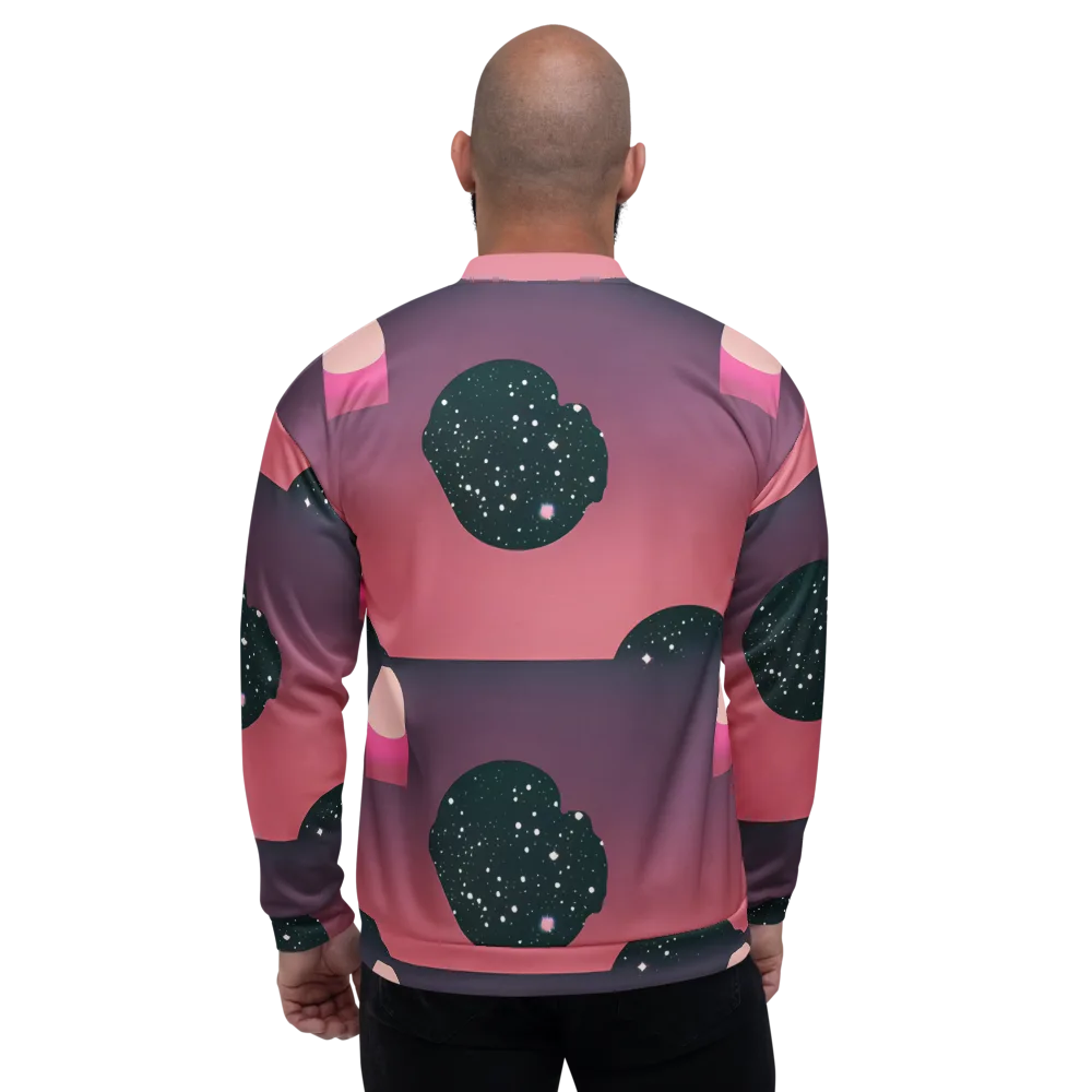 Dreamscape Horizon on Bomber Jacket — Back