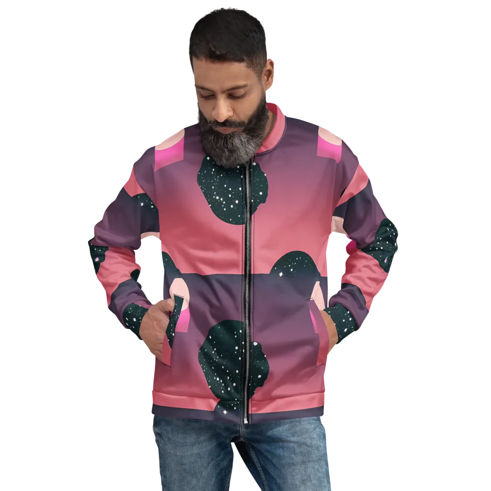 Dreamscape Horizon on Bomber Jacket — Front