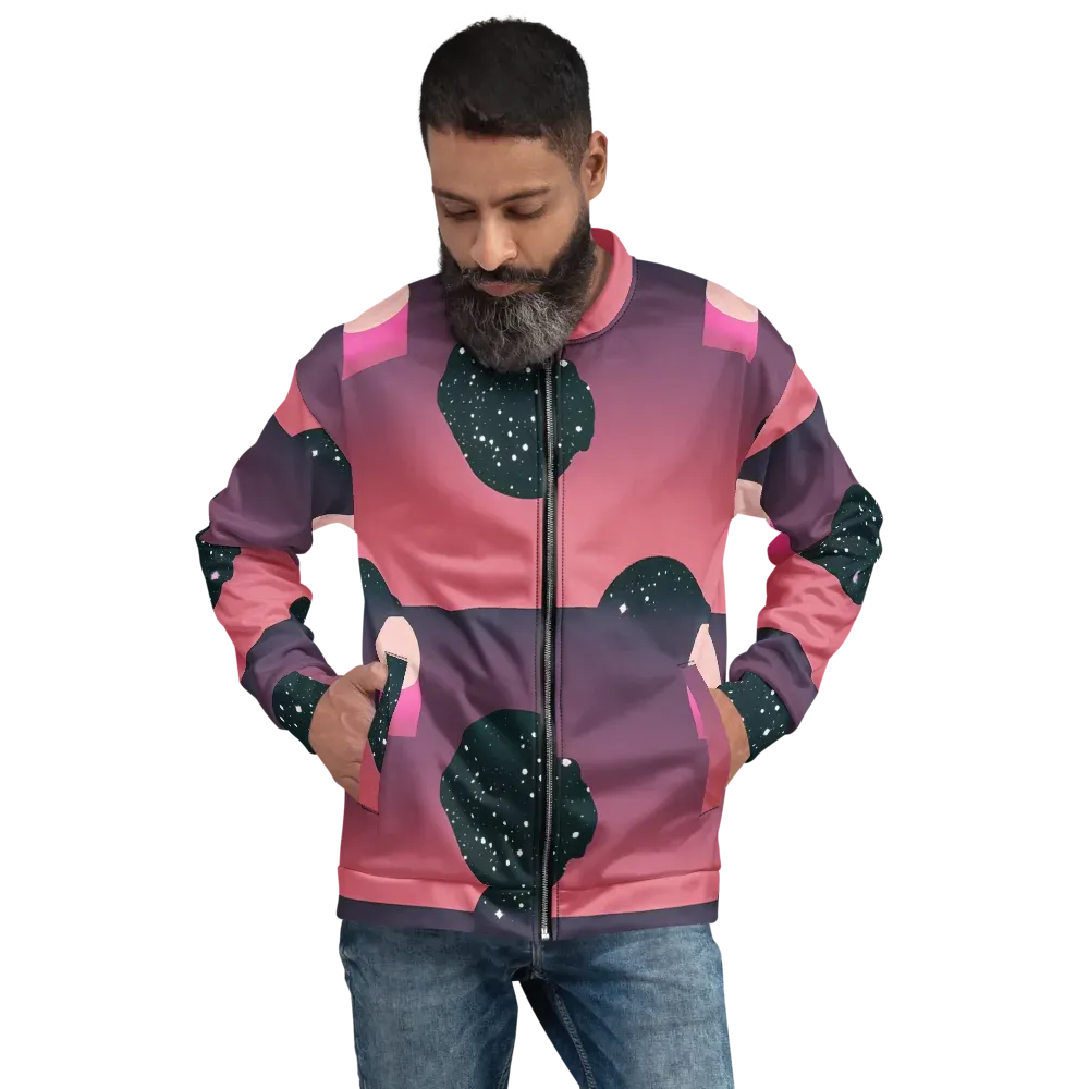 Dreamscape Horizon on Bomber Jacket — Front
