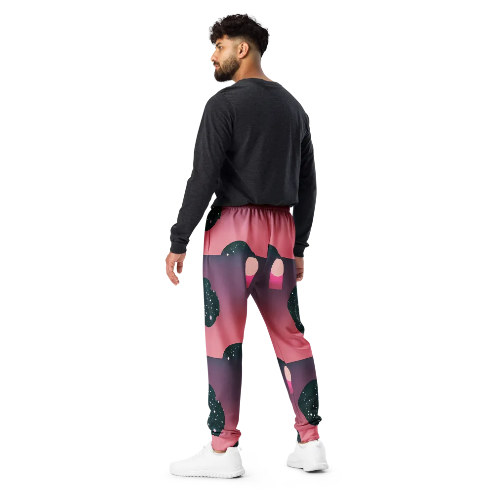 Dreamscape Horizon on Men's Joggers — Back