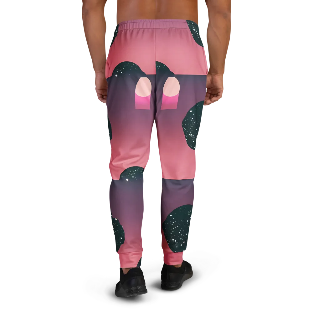 Dreamscape Horizon on Men's Joggers — Back