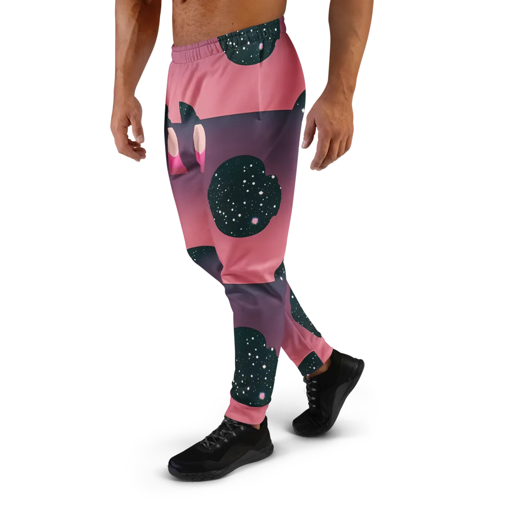 Dreamscape Horizon on Men's Joggers — Left