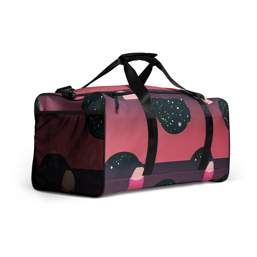 Dreamscape Horizon on Duffle Bag — Right Front