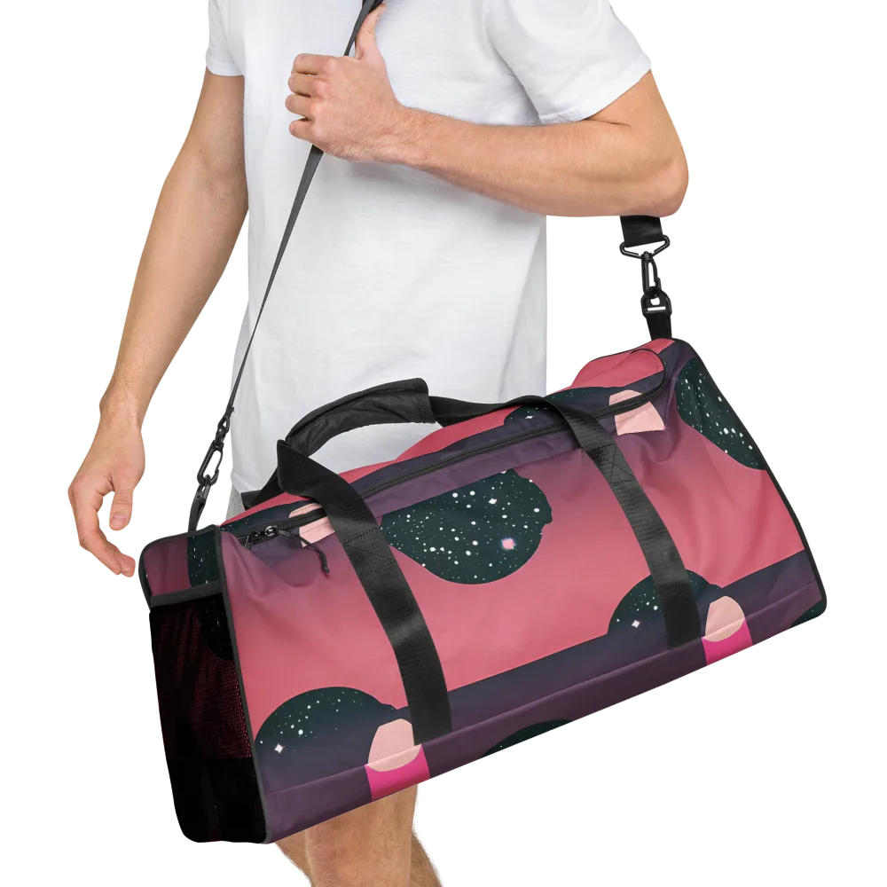 Dreamscape Horizon on Duffle Bag — Right Front