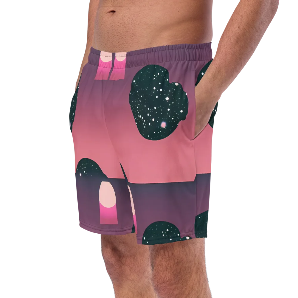 Dreamscape Horizon on Swim Trunks — Left Front