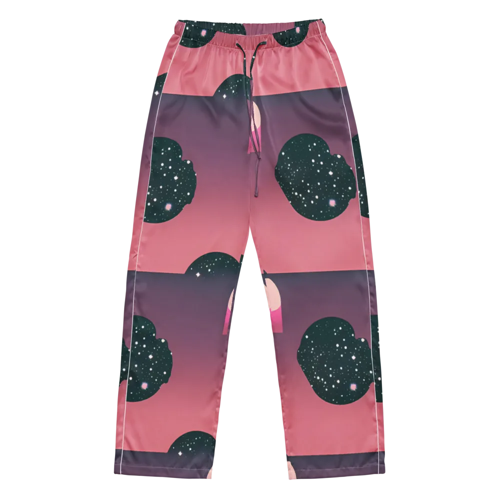 Dreamscape Horizon on Women's Pajama Pants — Front