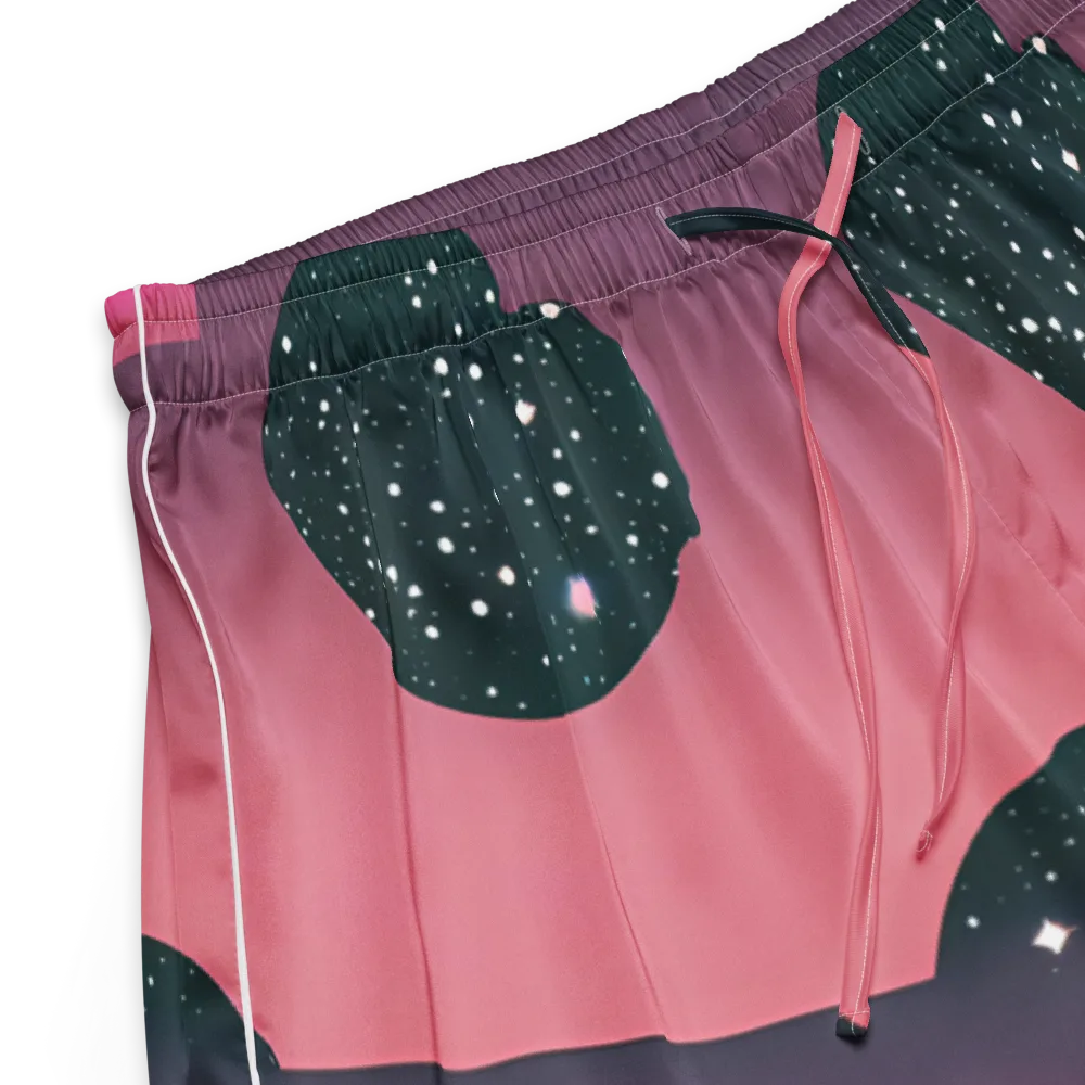 Dreamscape Horizon on Women's Pajama Shorts — Product details