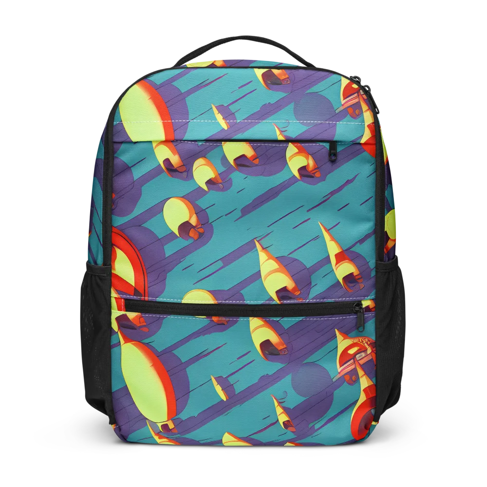 Sailor's Mirage on Utility Backpack — Front