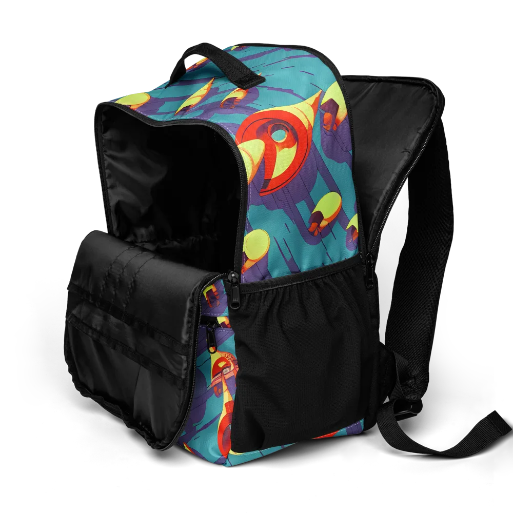 Sailor's Mirage on Utility Backpack — Product details 2