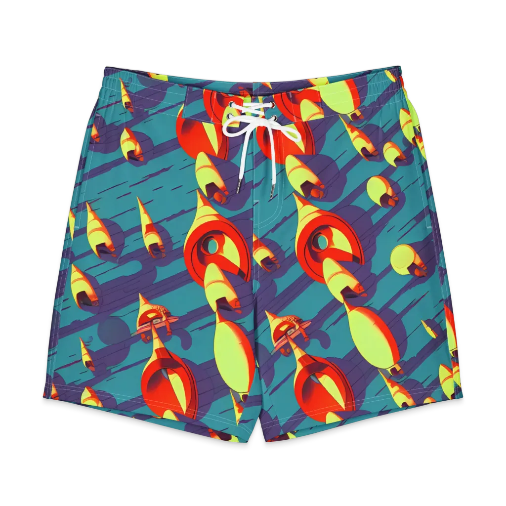 Sailor's Mirage on Men's Board Shorts — Front