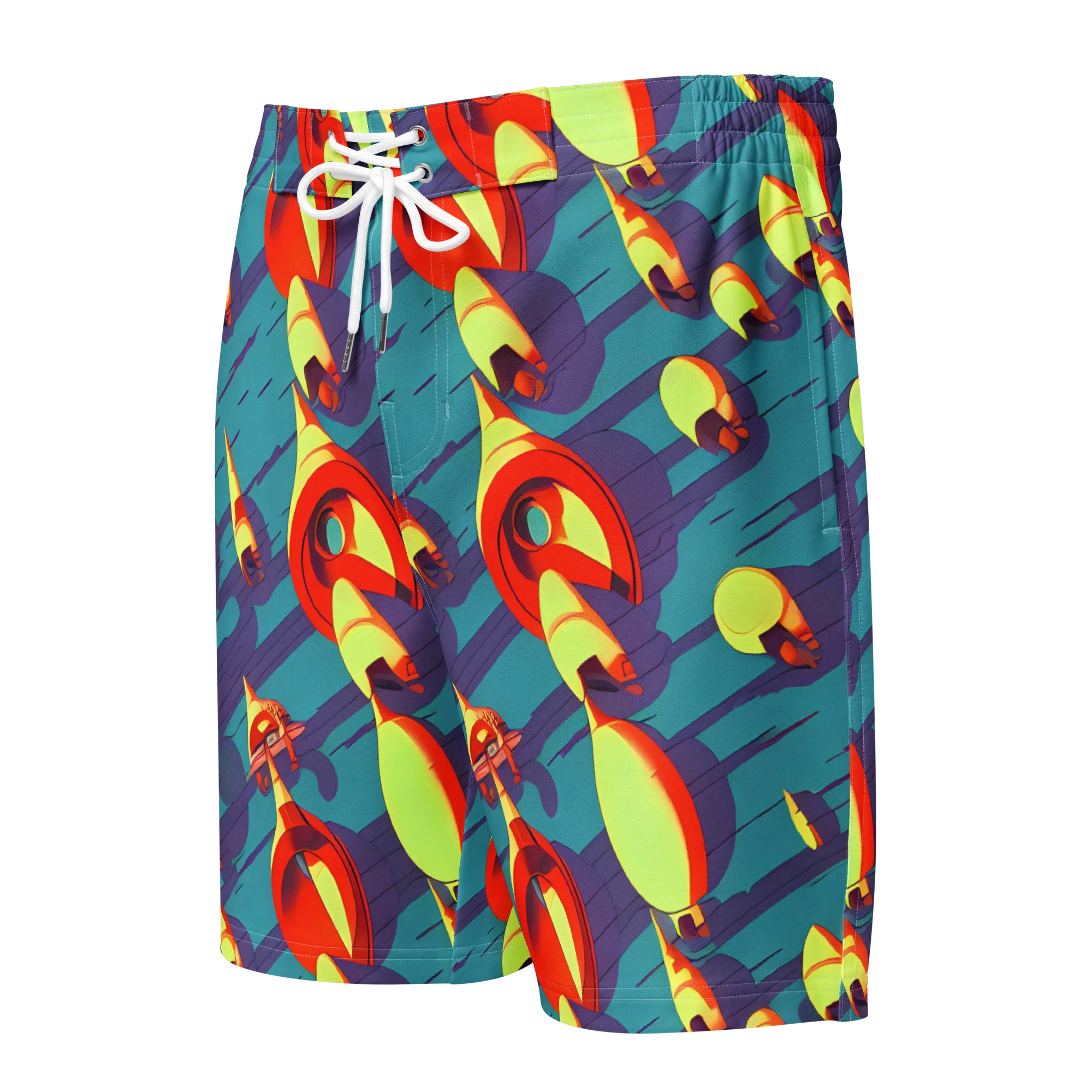 Sailor's Mirage on Men's Board Shorts — Front