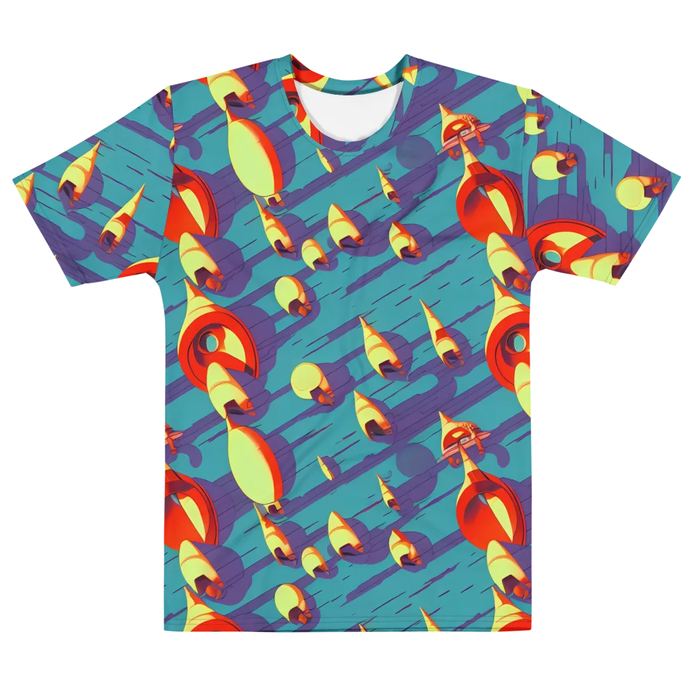 Sailor's Mirage on Men's Cotton Crew Neck T-Shirt — Front