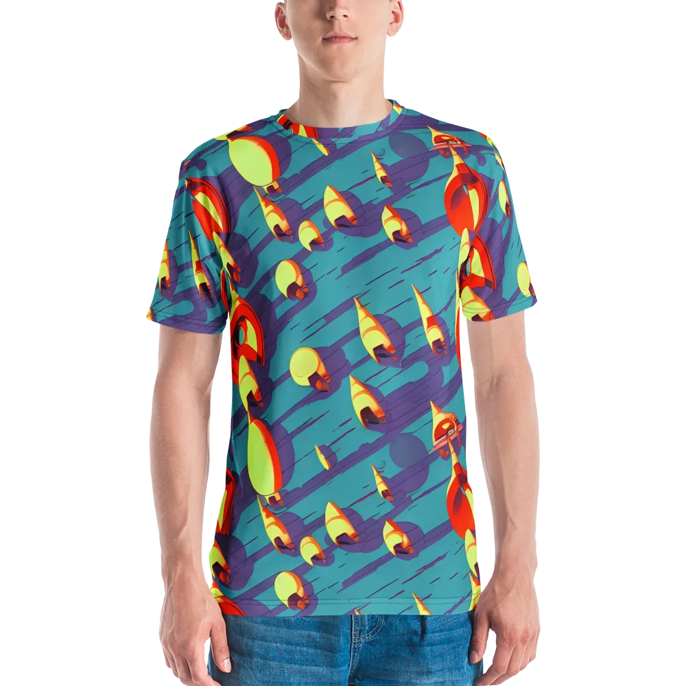 Sailor's Mirage on Men's Crew Neck T-Shirt — Front