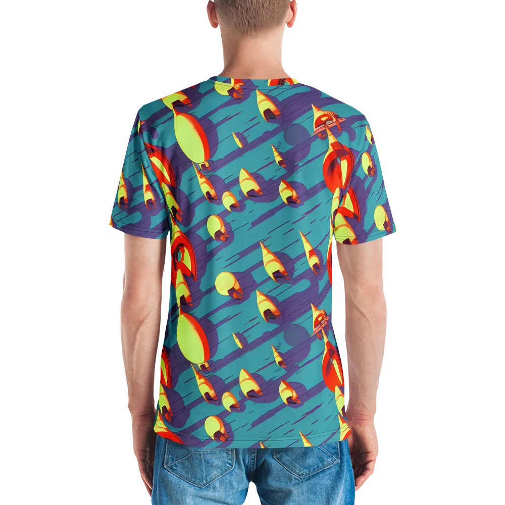Sailor's Mirage on Men's Crew Neck T-Shirt — Back