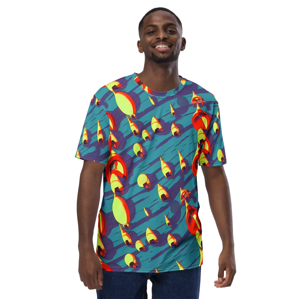 Sailor's Mirage on Men's Crew Neck T-Shirt — Front