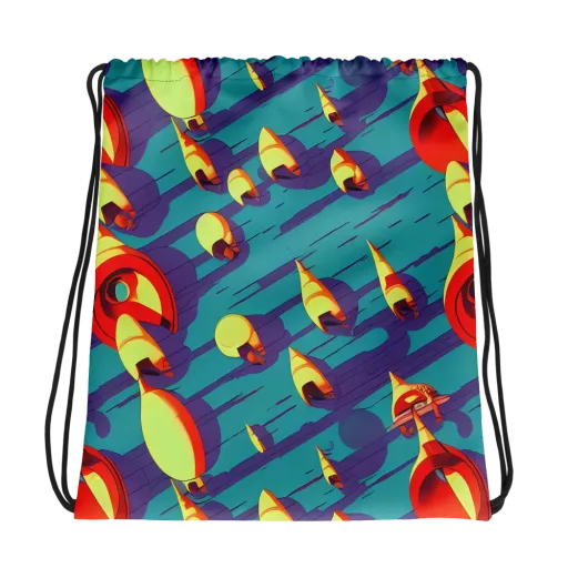 Sailor's Mirage on a Drawstring Bag