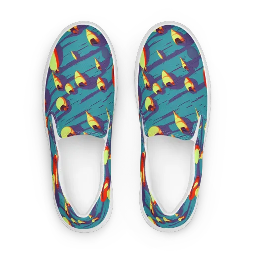 Sailor's Mirage on a Women's Slip-On Canvas Shoes