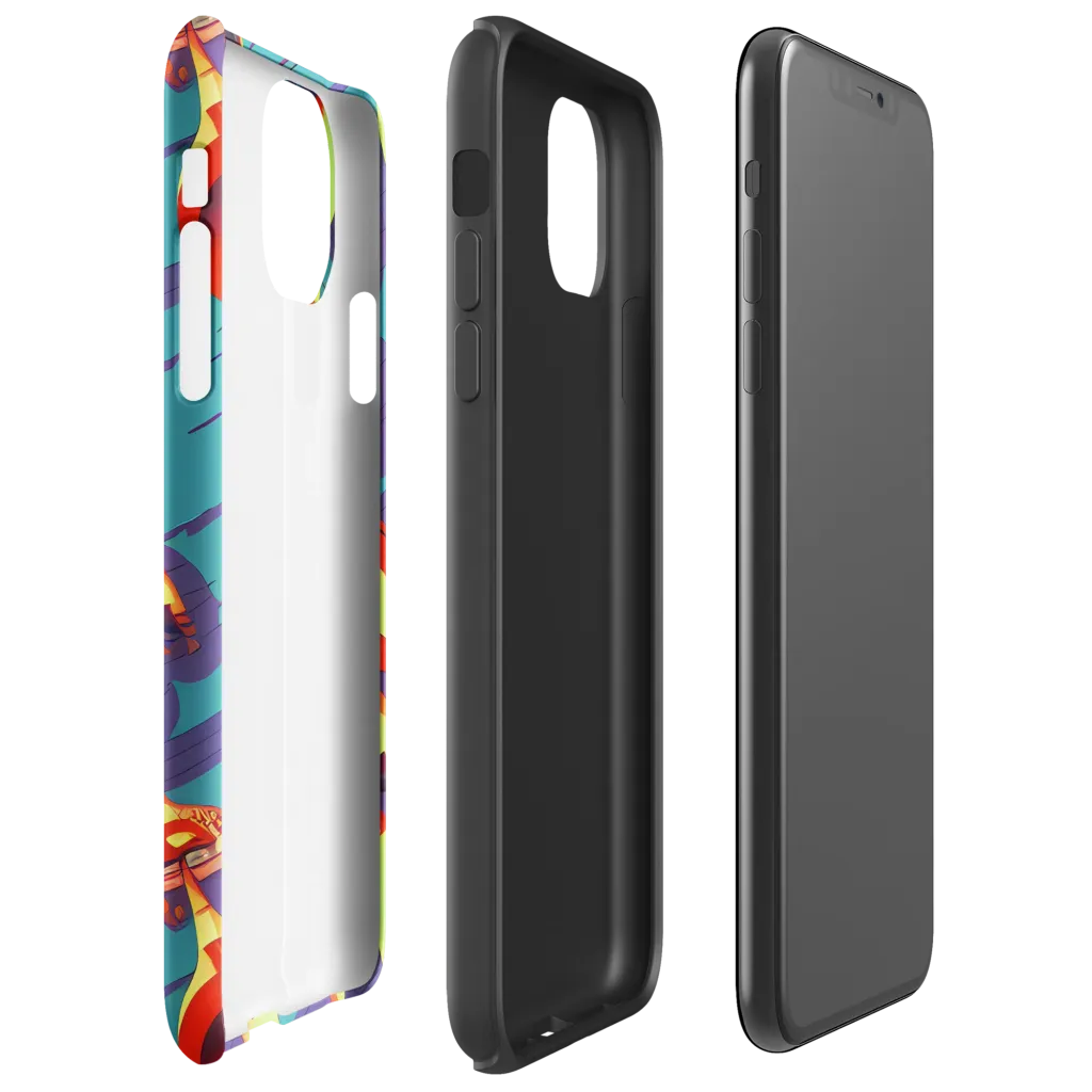 Sailor's Mirage on Tough Case for iPhone® — Right