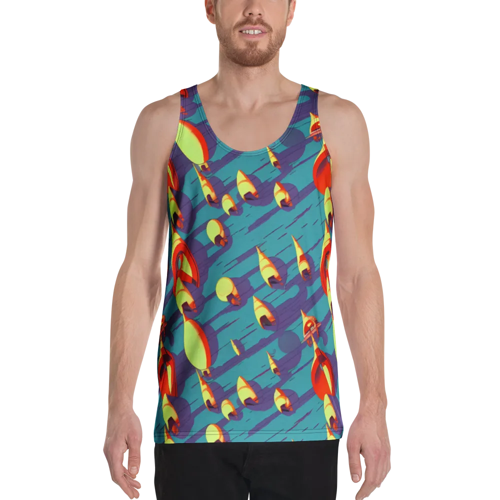Sailor's Mirage on Men's Tank Top — Front