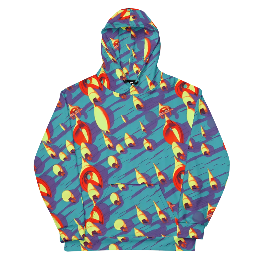 Sailor's Mirage on Cotton Hoodie — Front
