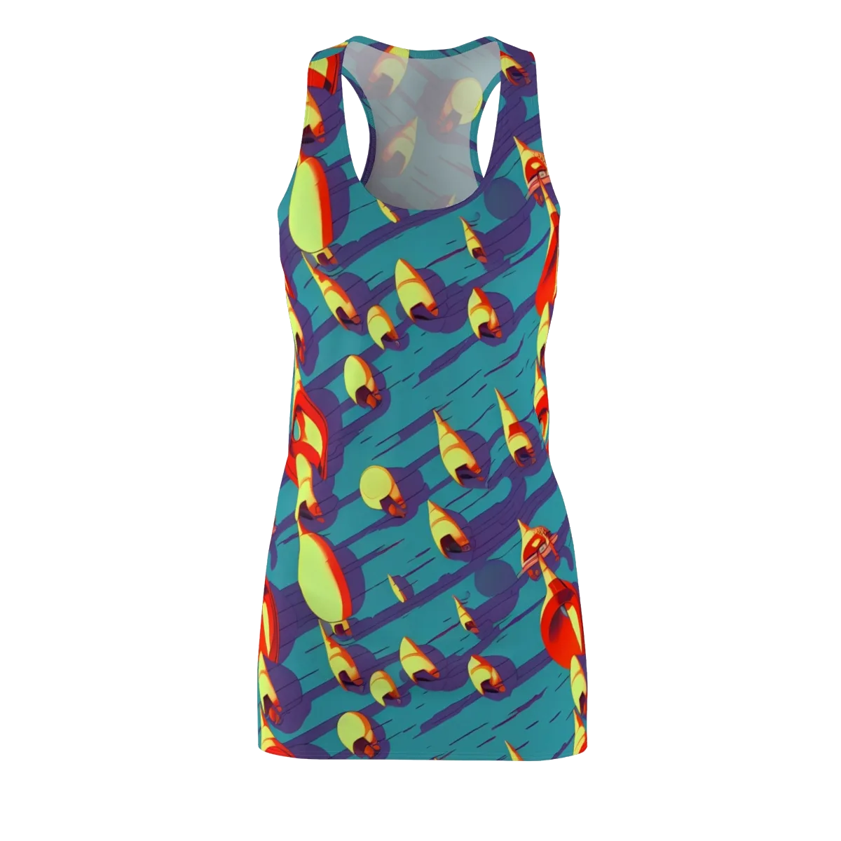 Sailor's Mirage on Racerback Dress — Front
