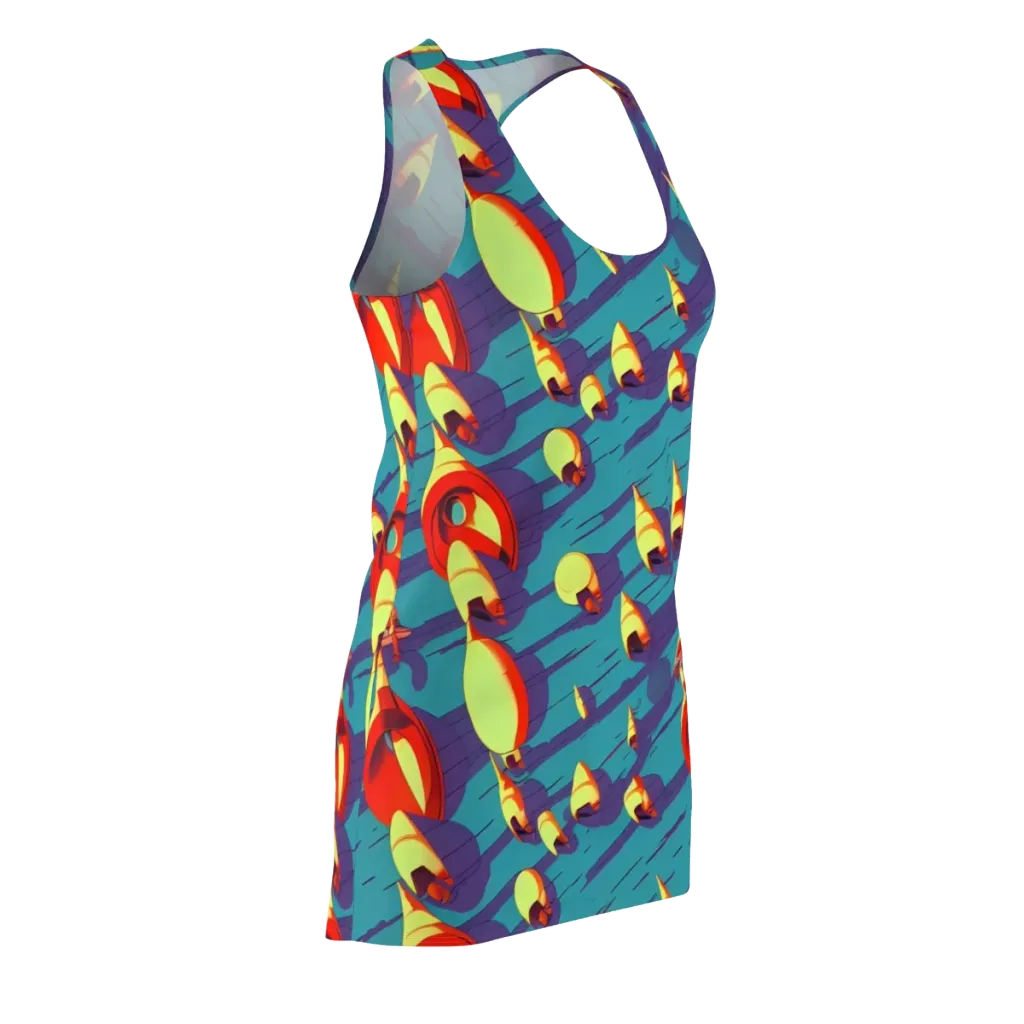 Sailor's Mirage on Racerback Dress — Front Side