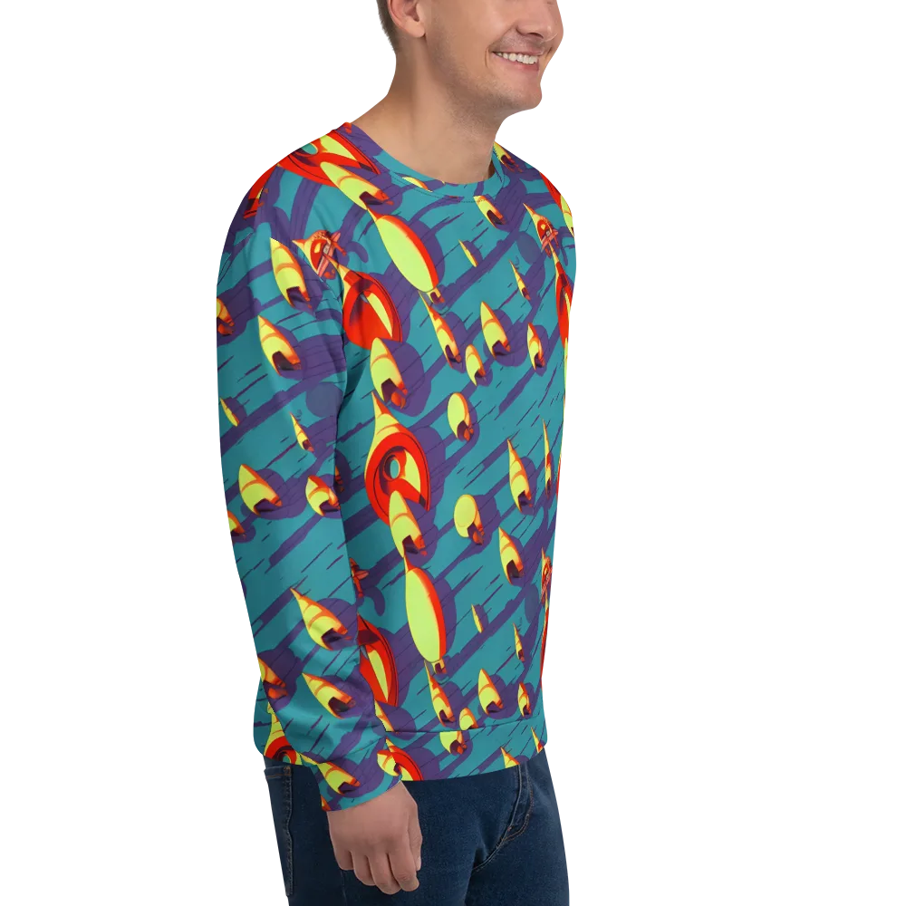 Sailor's Mirage on Sweatshirt — Right Front