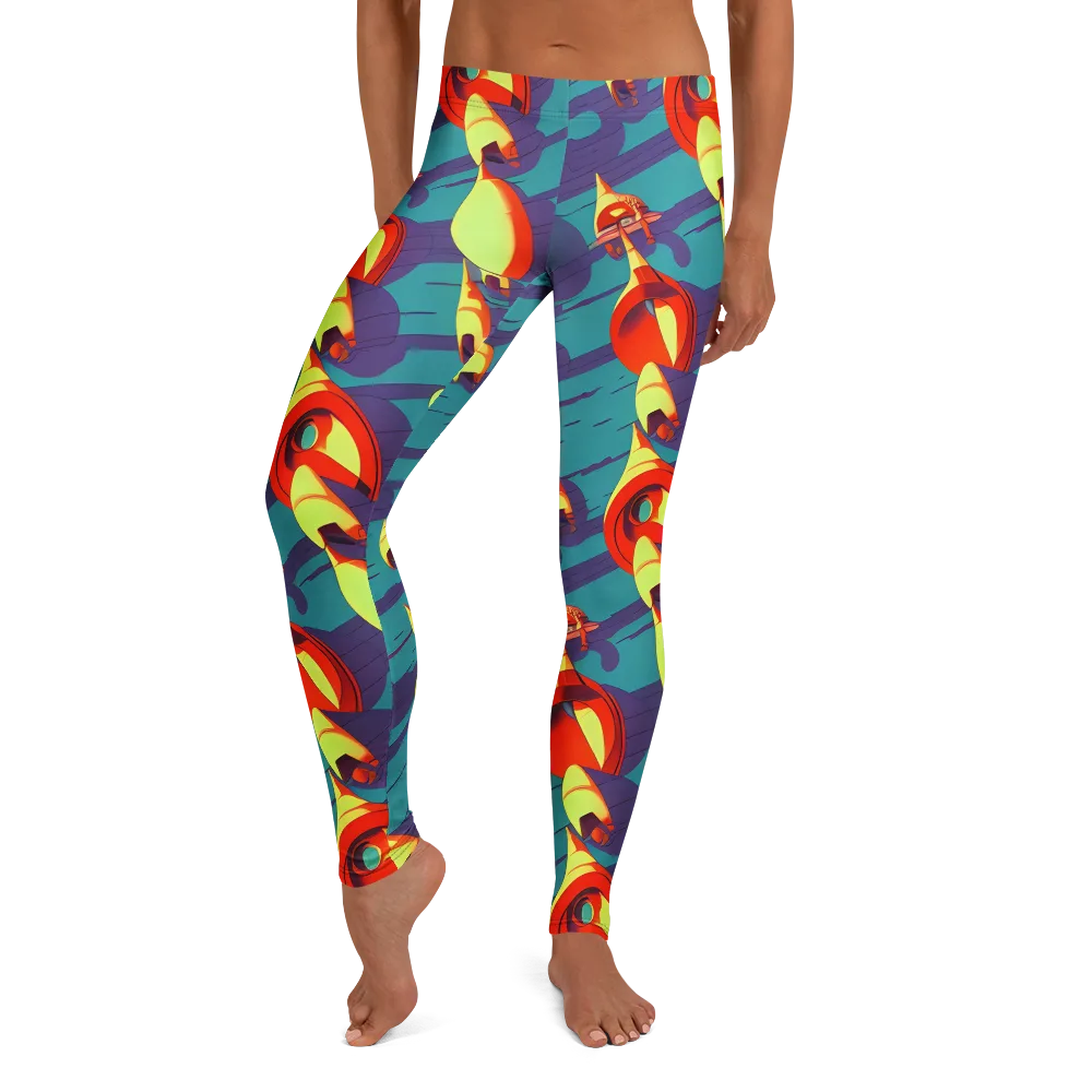 Sailor's Mirage on Leggings — Front