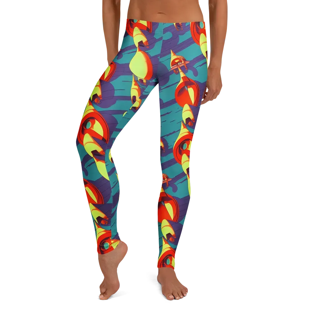 Sailor's Mirage on Leggings — Front