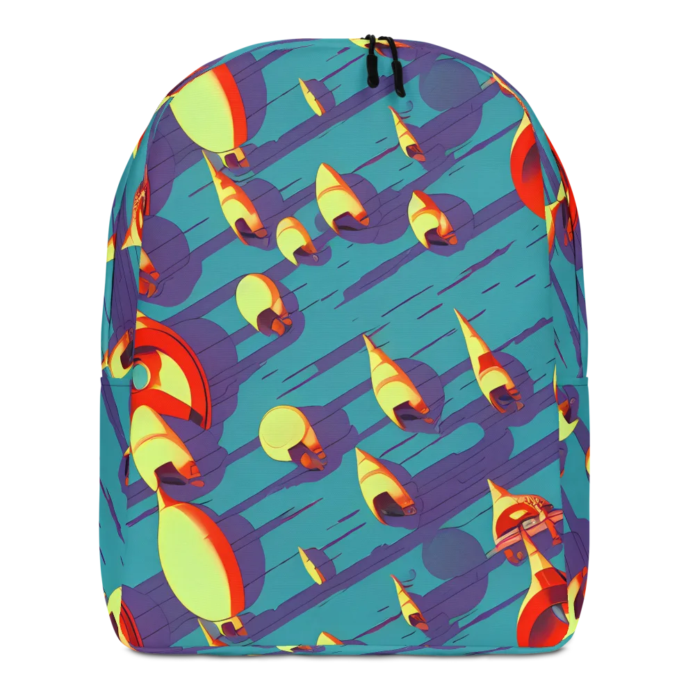 Sailor's Mirage on Minimalist Backpack — Front