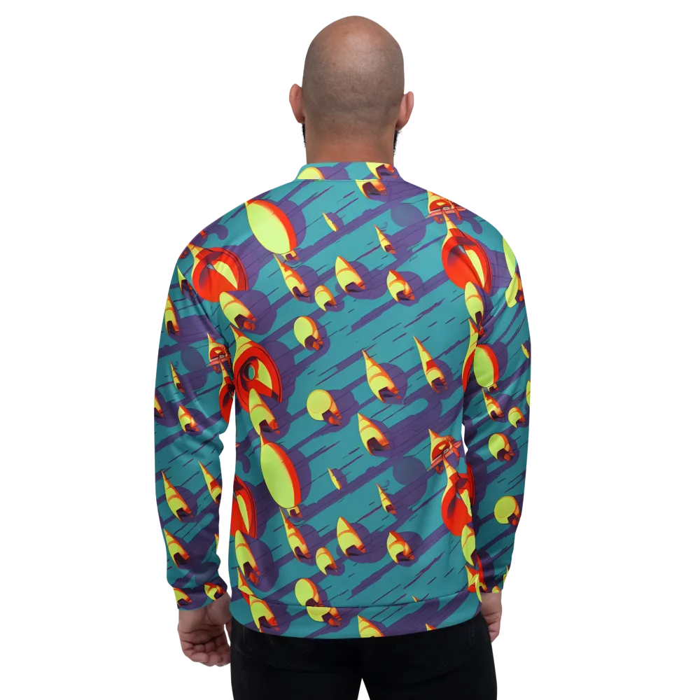 Sailor's Mirage on Bomber Jacket — Back