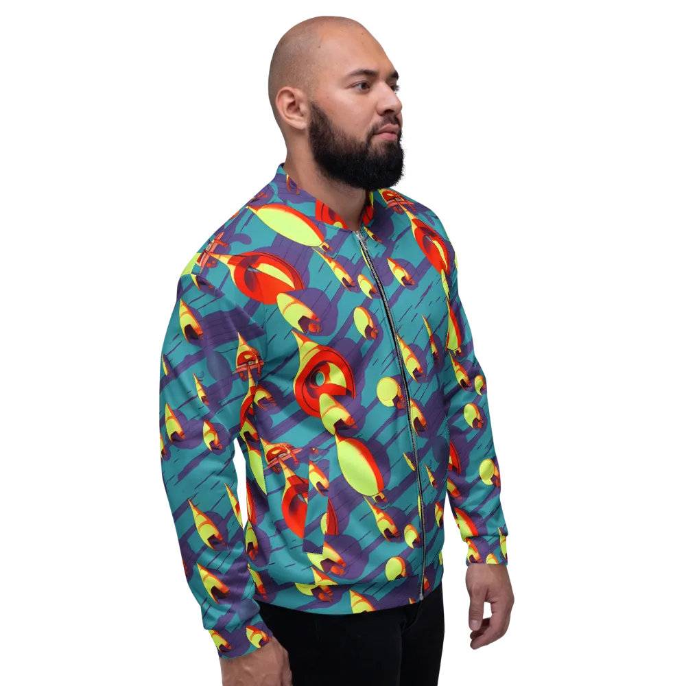 Sailor's Mirage on Bomber Jacket — Right