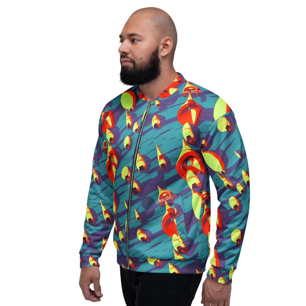 Sailor's Mirage on Bomber Jacket — Left
