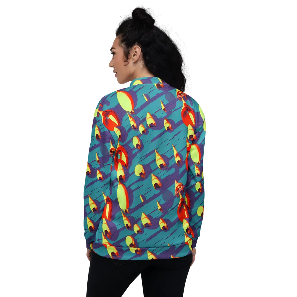 Sailor's Mirage on Bomber Jacket — Back