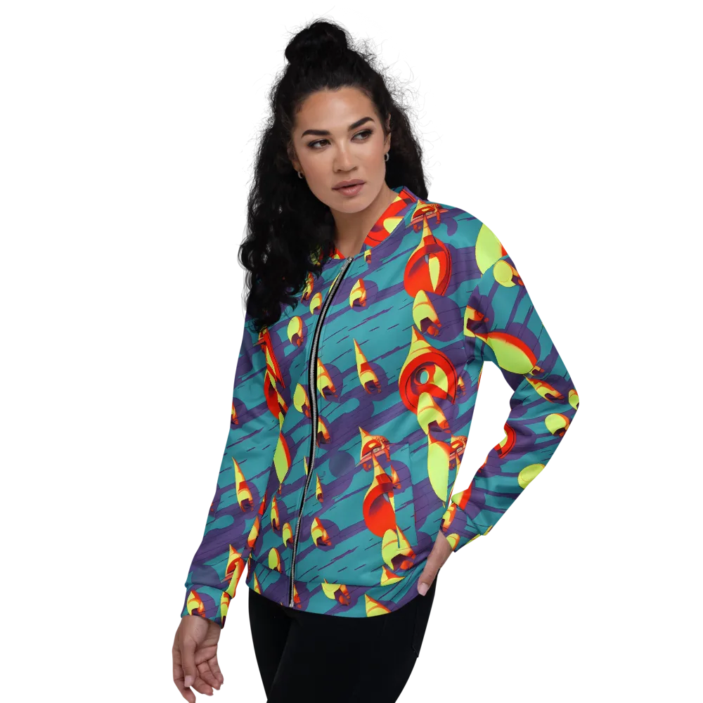 Sailor's Mirage on Bomber Jacket — Left