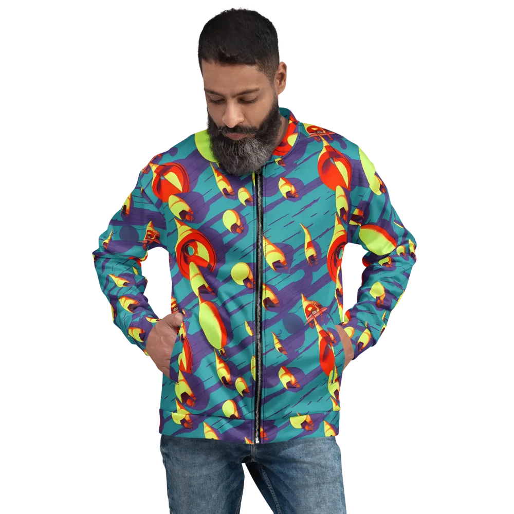 Sailor's Mirage on Bomber Jacket — Front